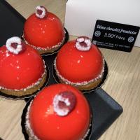 Dôme framboise